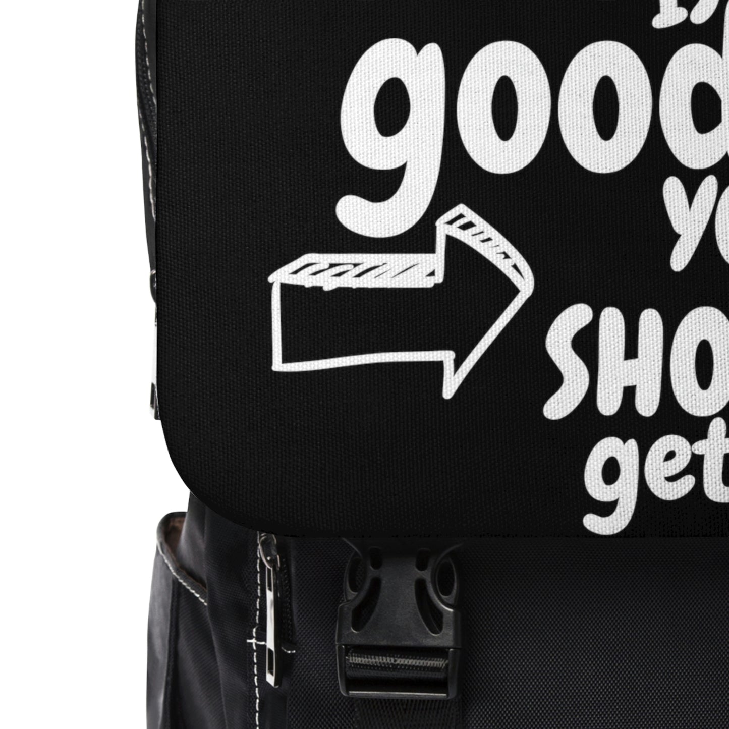Word Art Collection - Unisex Casual Shoulder Backpack - Life is Good