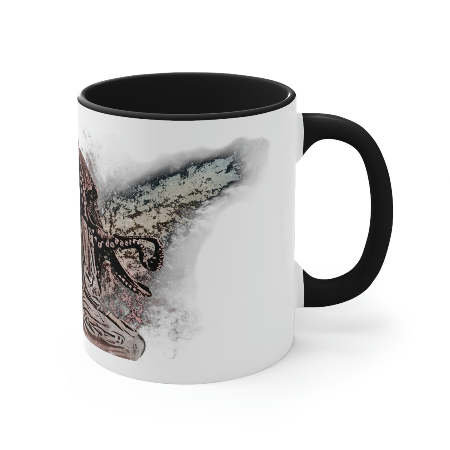 Art Work Collection - Accent Coffee Mug, 11oz - OctoGirl v1