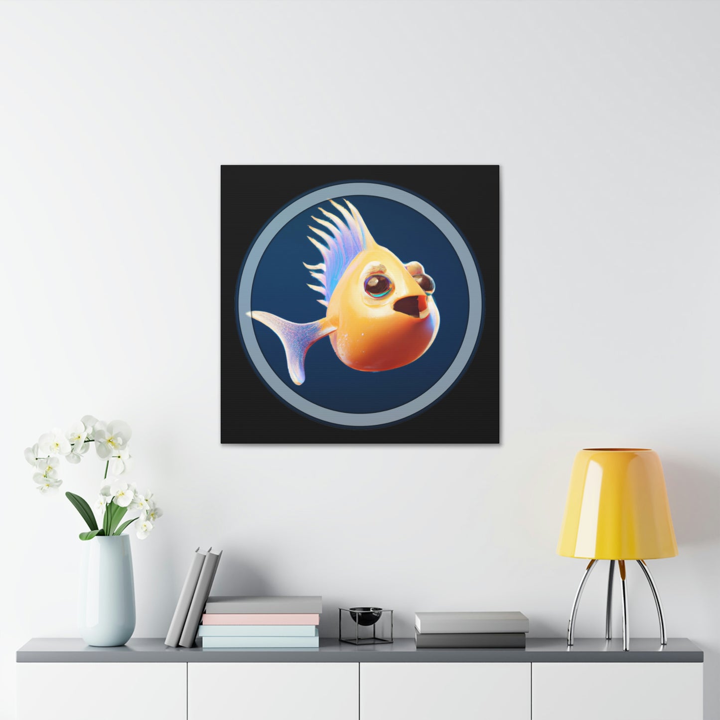 Animal Collection - Canvas Gallery Wraps - Colorful Fish v4