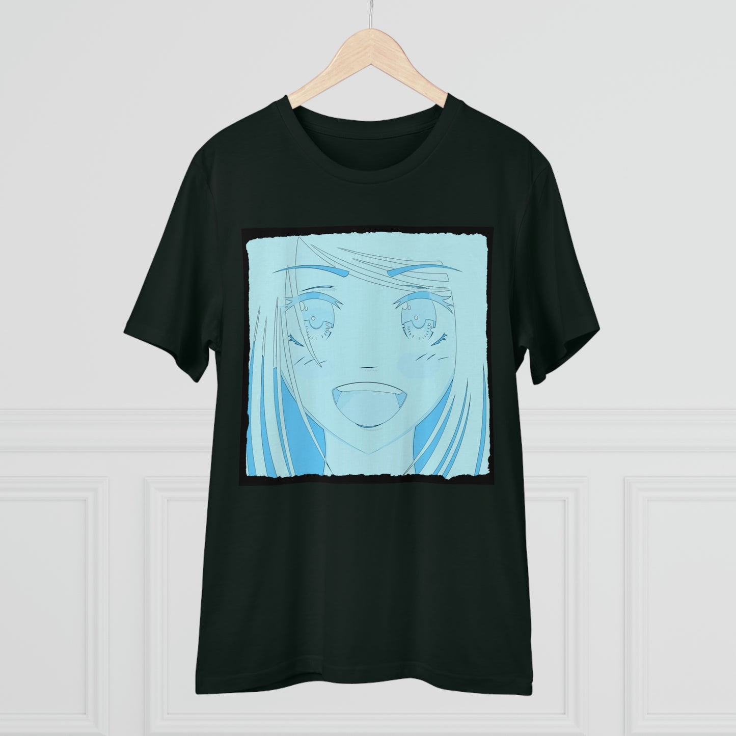 Anime Collection - Organic Creator T-shirt - Blue Girl