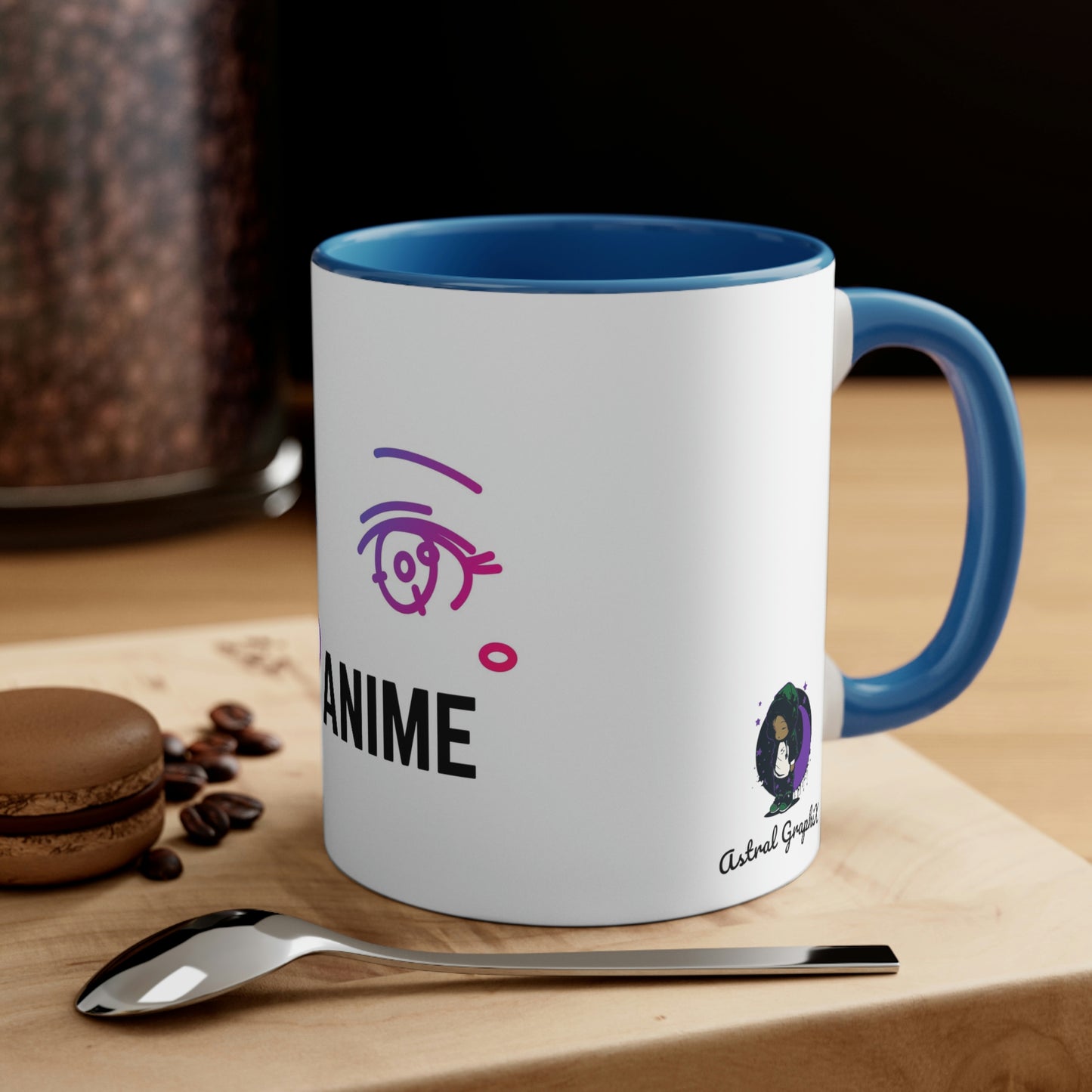 Anime Collection - Accent Coffee Mug, 11oz - I Heart Anime