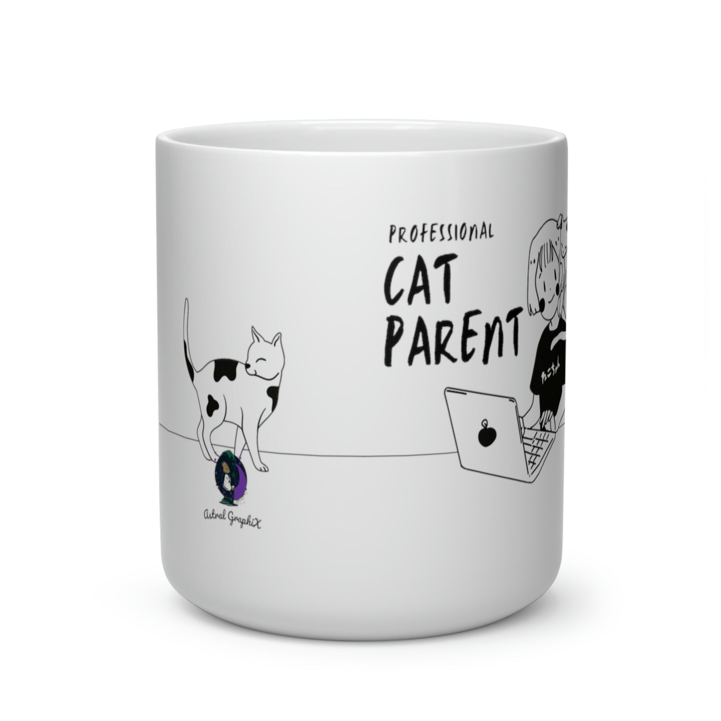 Animal Collection - Heart Shape Mug - Kat Parent