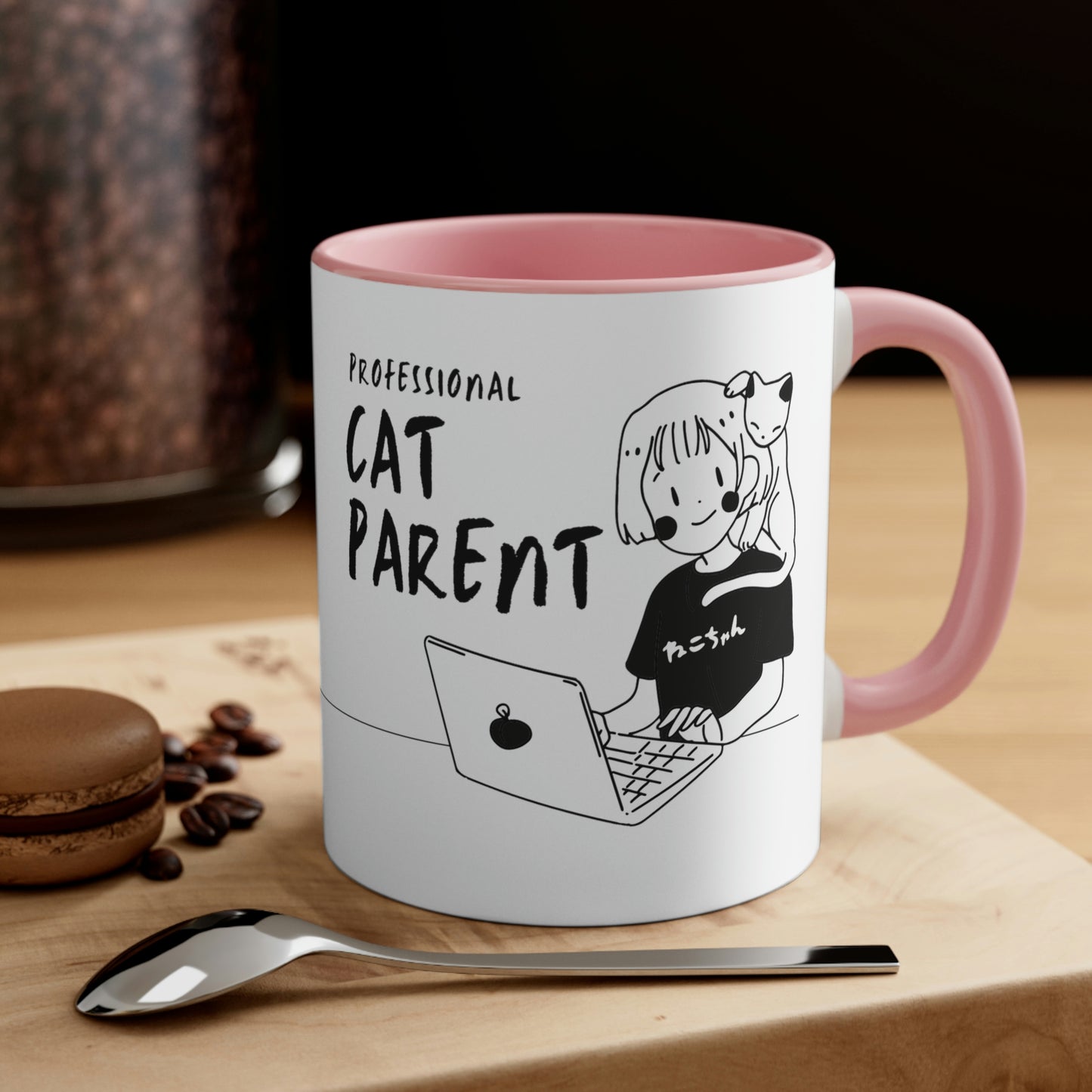 Animal Collection - Accent Coffee Mug, 11oz - Cat Parent