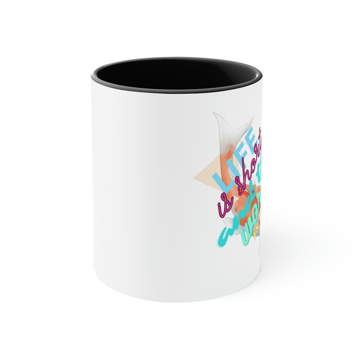 Word Art Collection - Accent Coffee Mug, 11oz - Coy Life