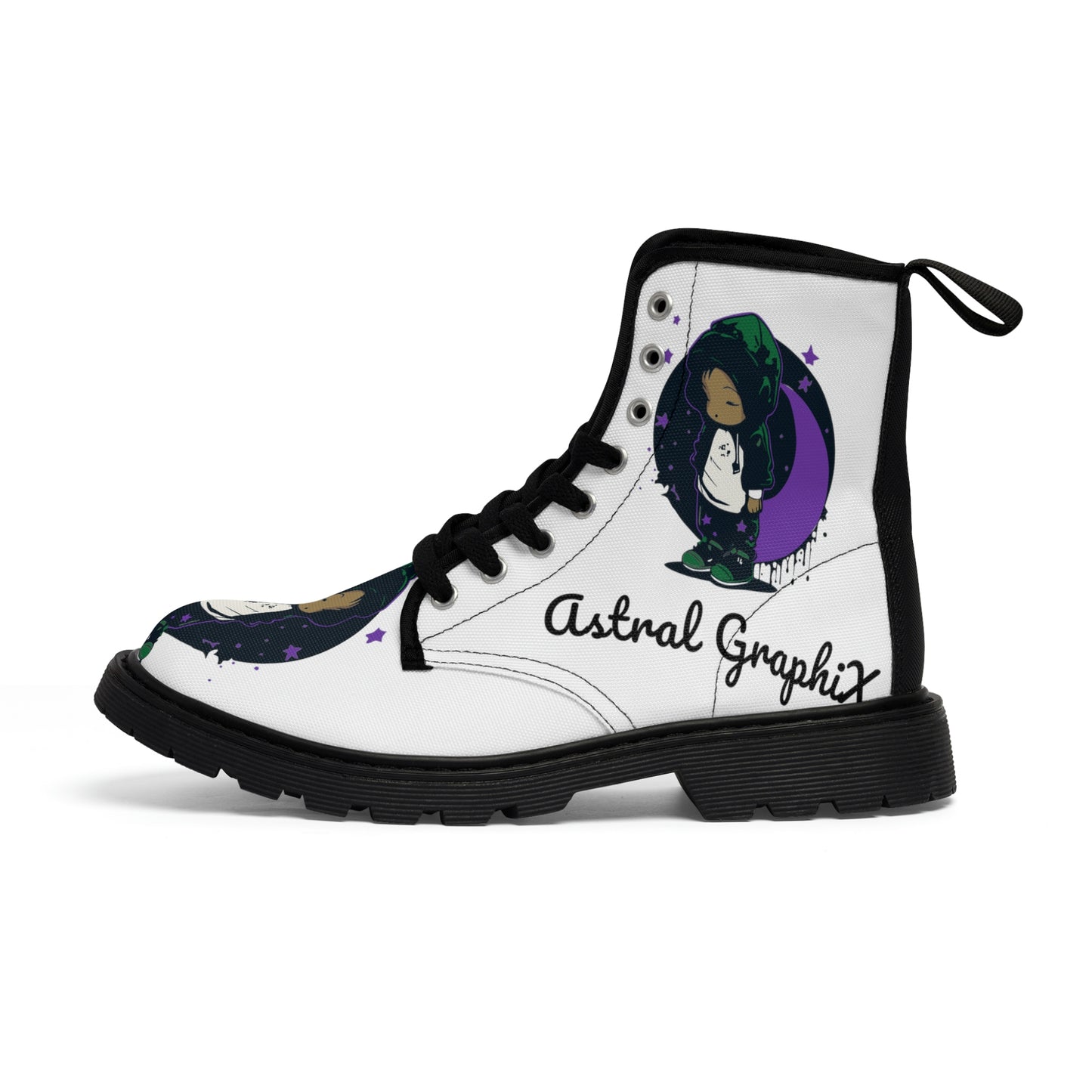 Astral GraphiX Logo Collection - Woman's Canvas Boots