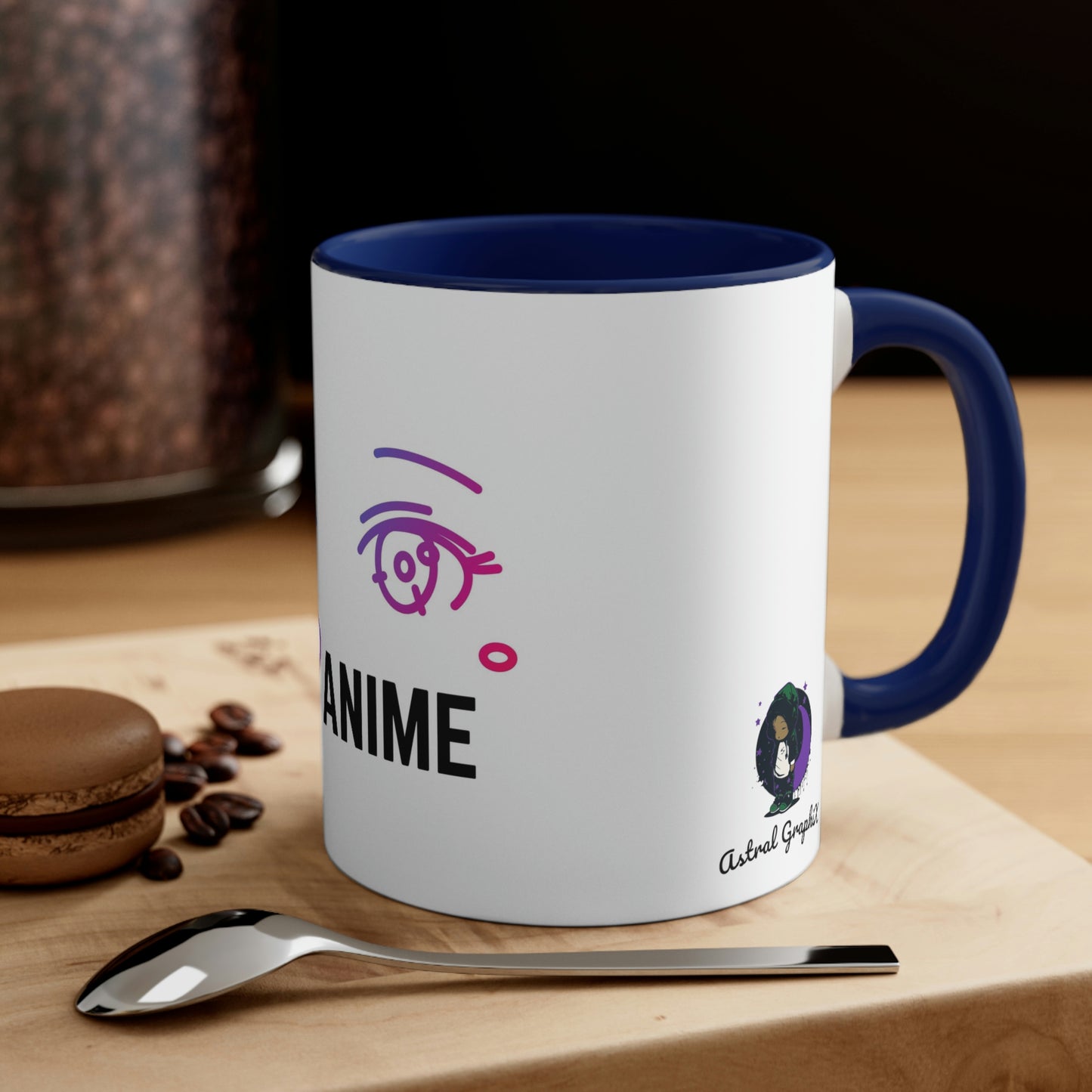 Anime Collection - Accent Coffee Mug, 11oz - I Heart Anime