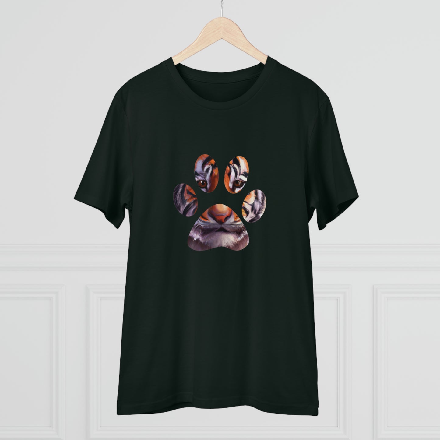Animal Collection - Organic Creator T-shirt - Tiger in Paw