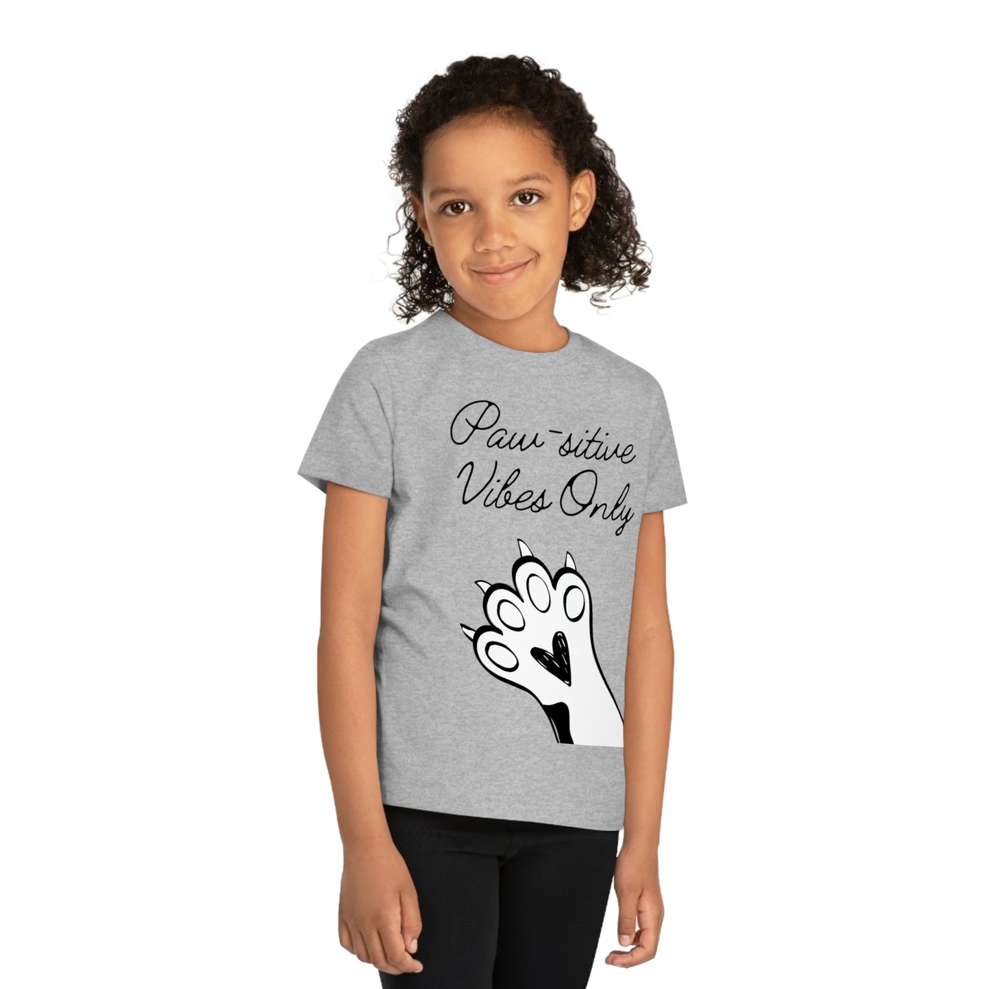 Word Art Collection - Kids' T-Shirt - Paw-Sitive