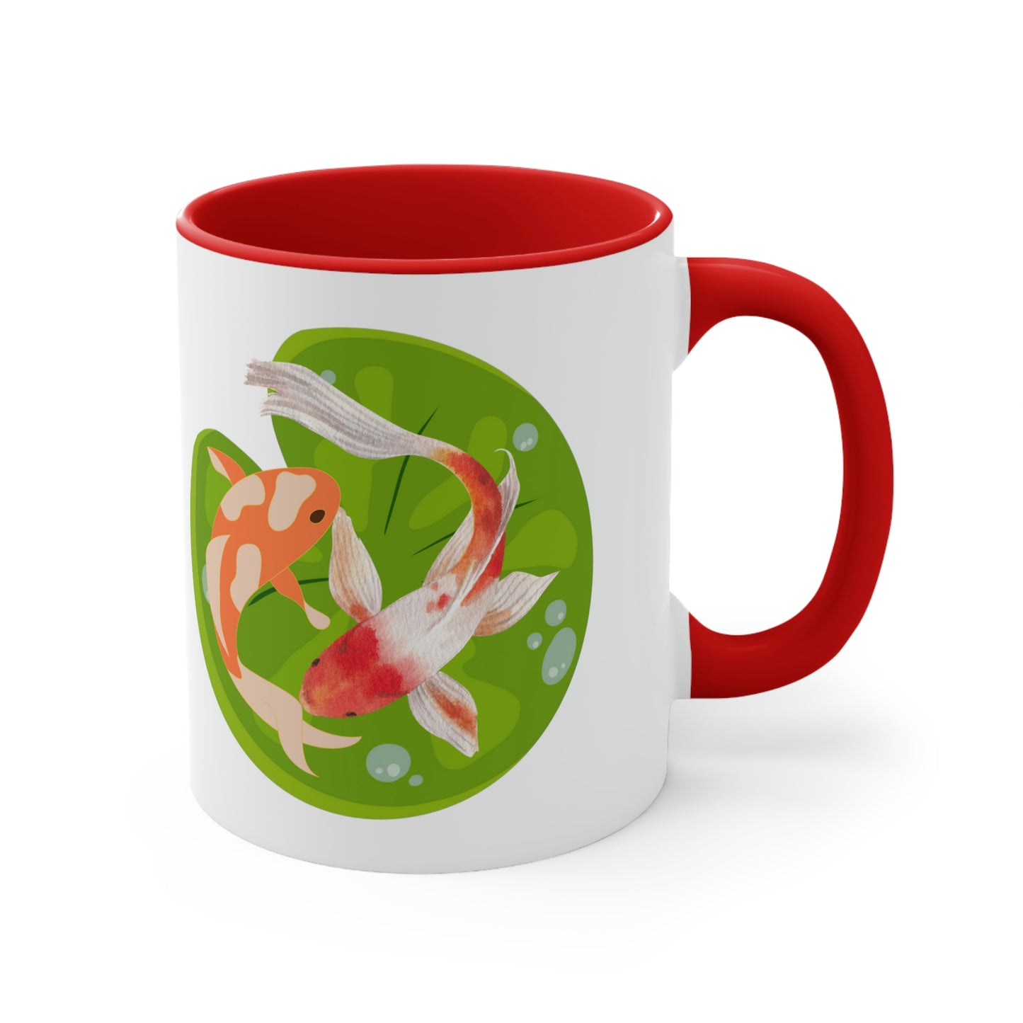 Animal Collection - Accent Coffee Mug, 11oz - Coy Lily Pad