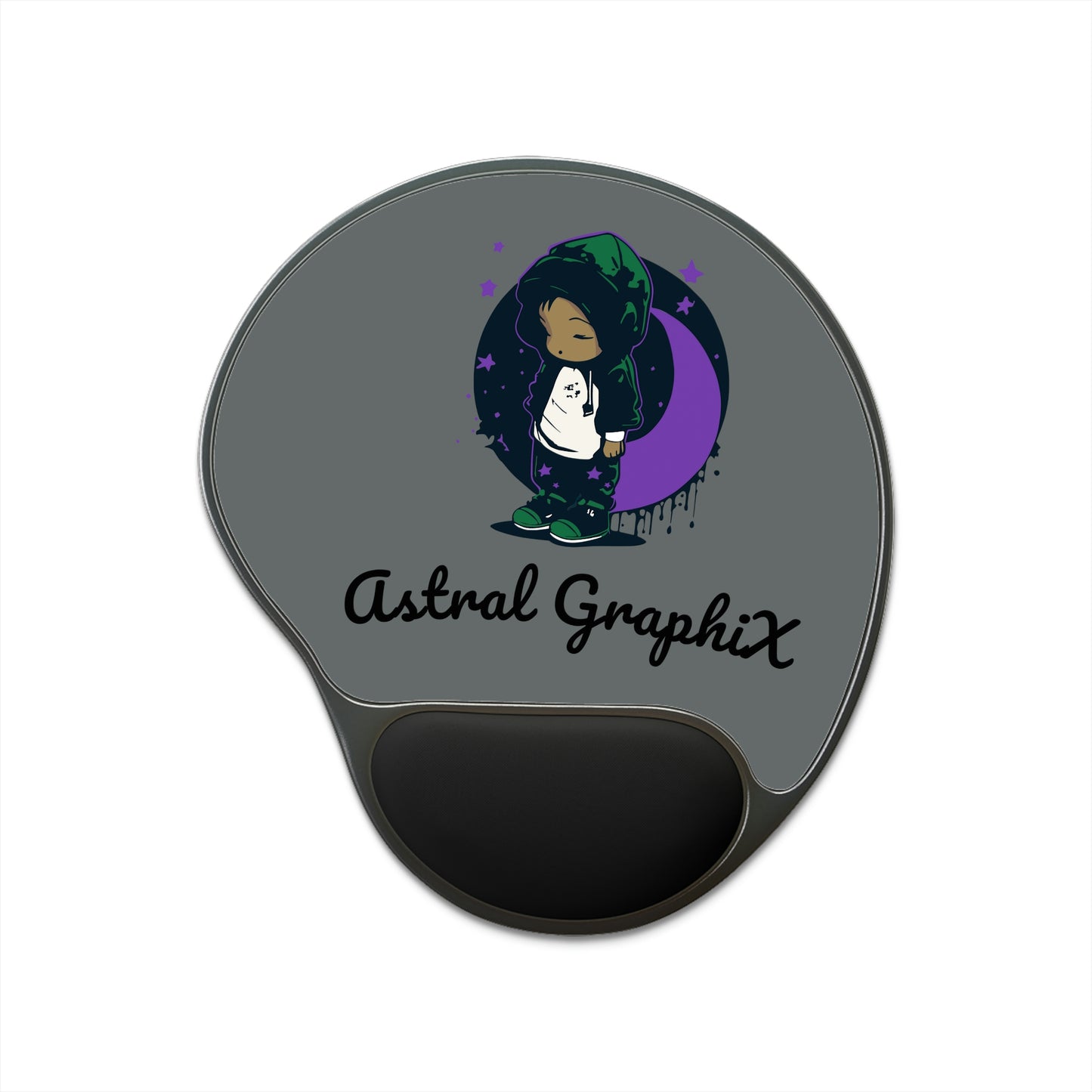Astral GraphiX Logo Collection - Mouse Pad With Wrist Rest