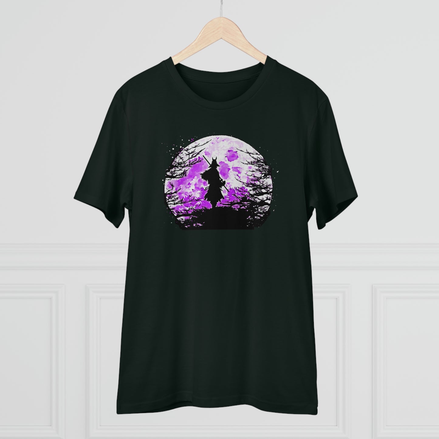 Anime Collection - Organic Creator T-shirt - Samurai Moon