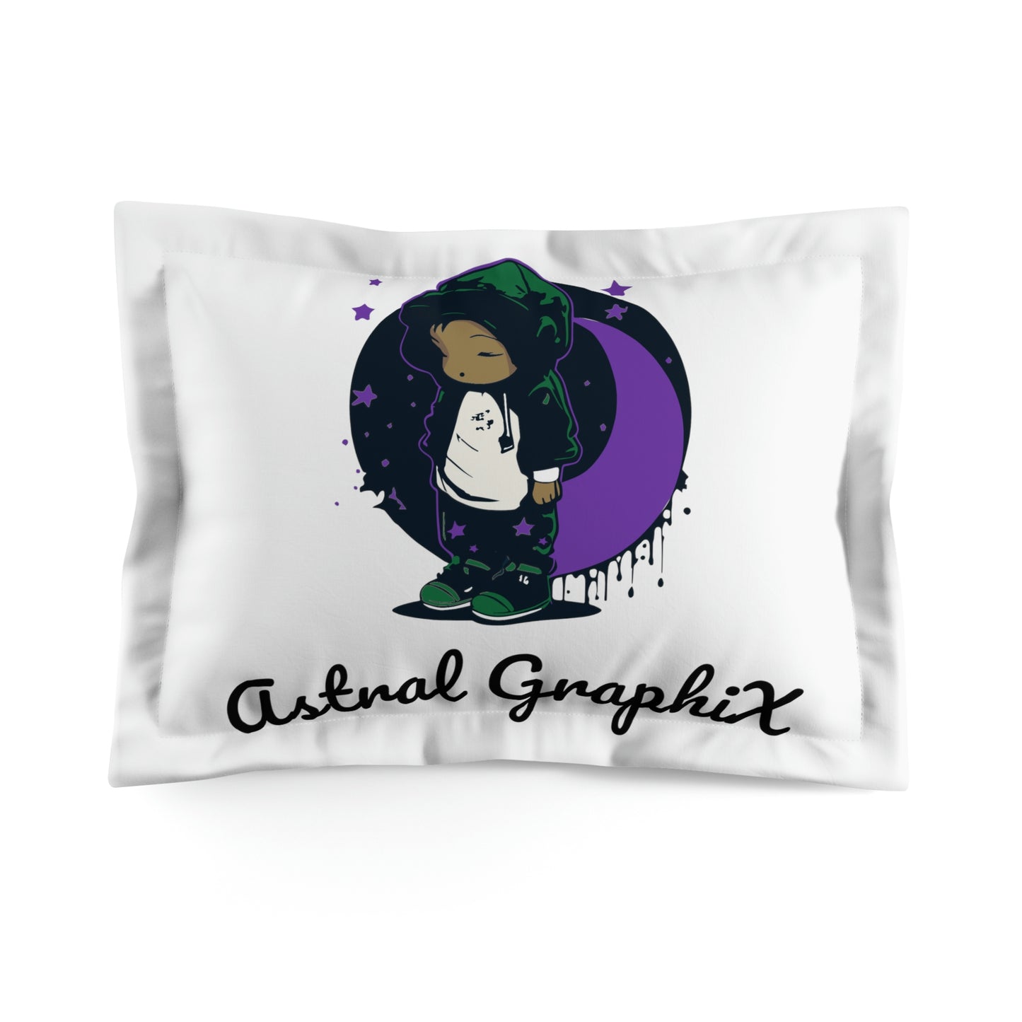 Astral GraphiX Logo Collection - Microfiber Pillow Sham