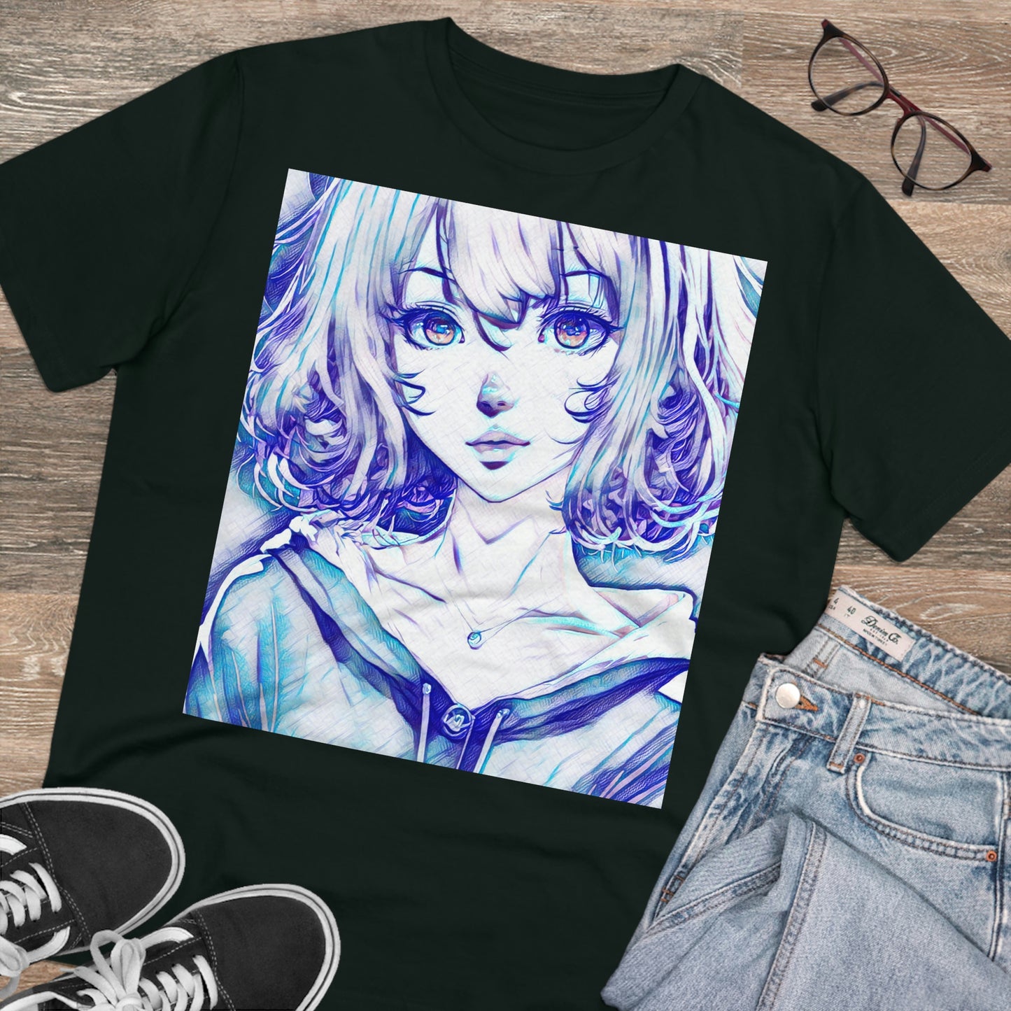 Anime Collection - Organic Creator T-shirt - Sketch